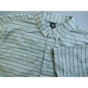 Mountain Hardwear Striped Button Up Short Sleeve Shirt Mens XL‎